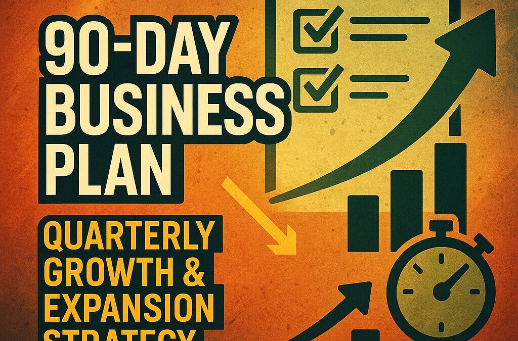 90-Day Business Plan: Quarterly Growth & Expansion Strategy