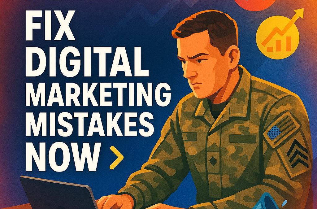Veteran-Owned Business: Fix Digital Marketing Mistakes Now