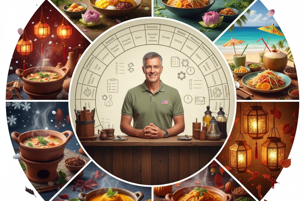 Seasonal Marketing Mastery for Thai Restaurants: Cyclical Strategies to Boost Revenue for Veteran Owners